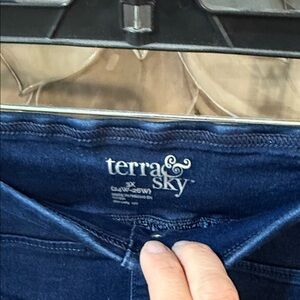 Terra & Sky Dark Blue Denim